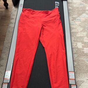 Old Navy Bright Red Leggings